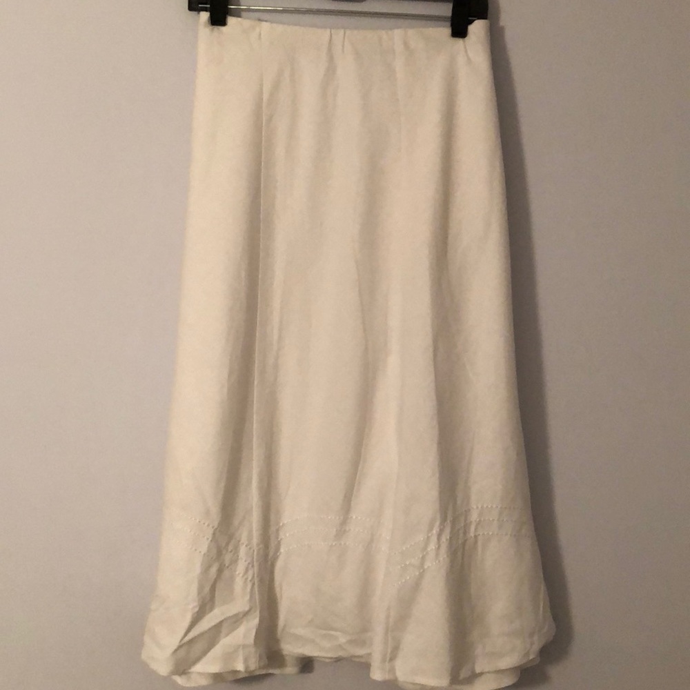 White Christopher & Banks Skirt 3X